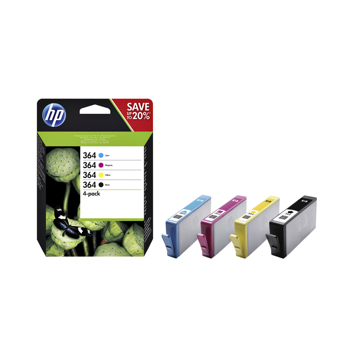 Inkcartridge hp 364 n9j73ae zwart 3 kleuren(n9j73ae) - 0