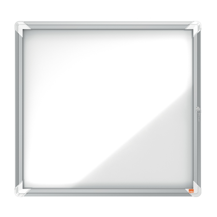 Vitrinekast binnen nobo glas magnetisch 6x a4(1902558) - 0