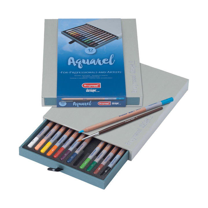 Kleurpotlood aquarel bruynzeel design 8835 - 0