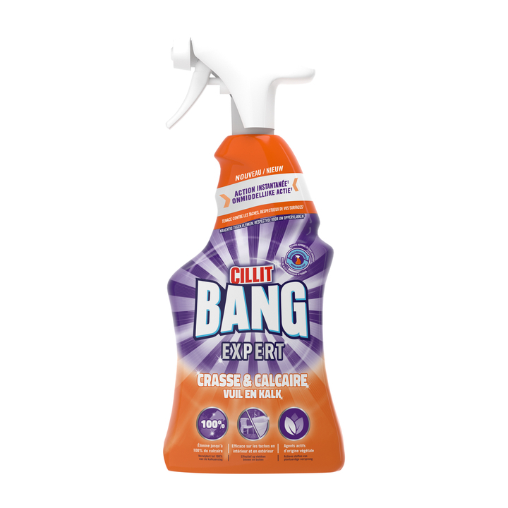 Cillit Bang Expert | Schoonmaakspray | 750ml | Vuil En Kalk | 3278514 (1 stuk) - 0