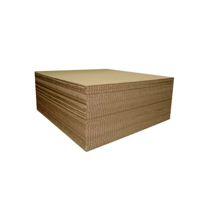 Kartonnen platen, 1150x750mm, E golf, bruin (850 stuks) - 0