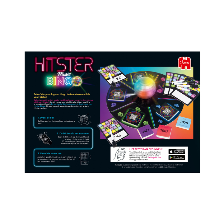 Spel jumbo hitster bingo(8721017600480) - 1