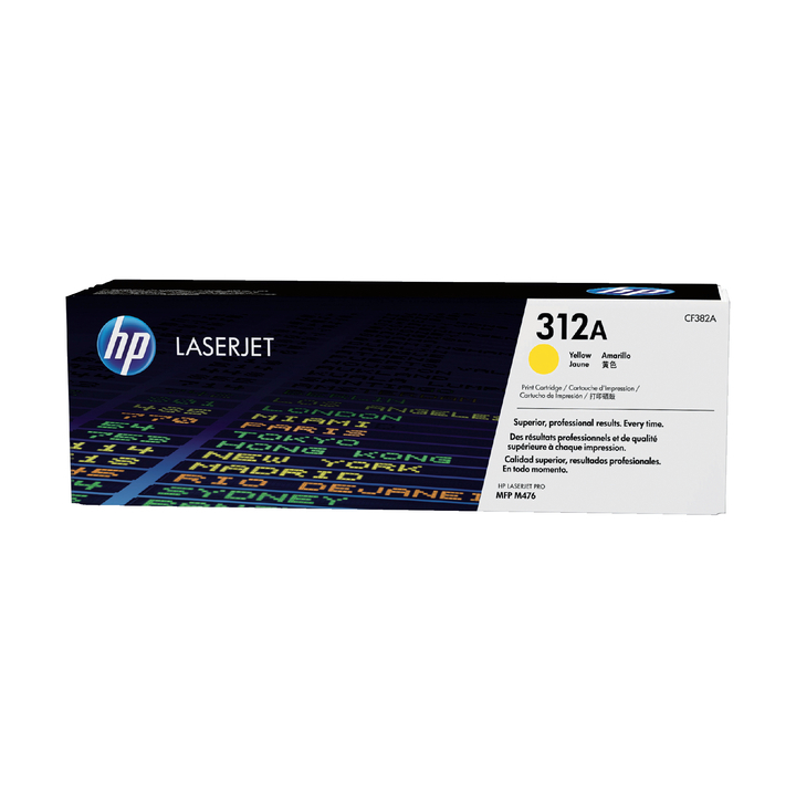 HP 312A, tonercartridge, geel, CF382A - 0