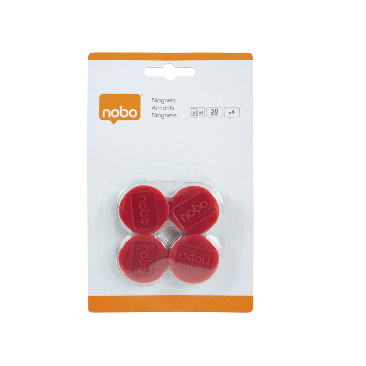 Magneet nobo 30mm rood(1901449) - 0