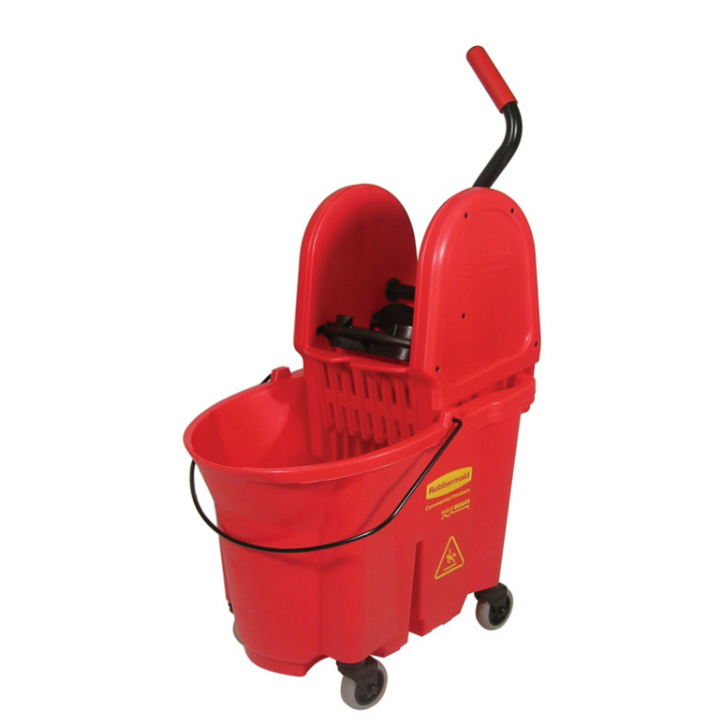 Rubbermaid Wavebrake, neerwaartse combopers, rood, VB 007578 - 0