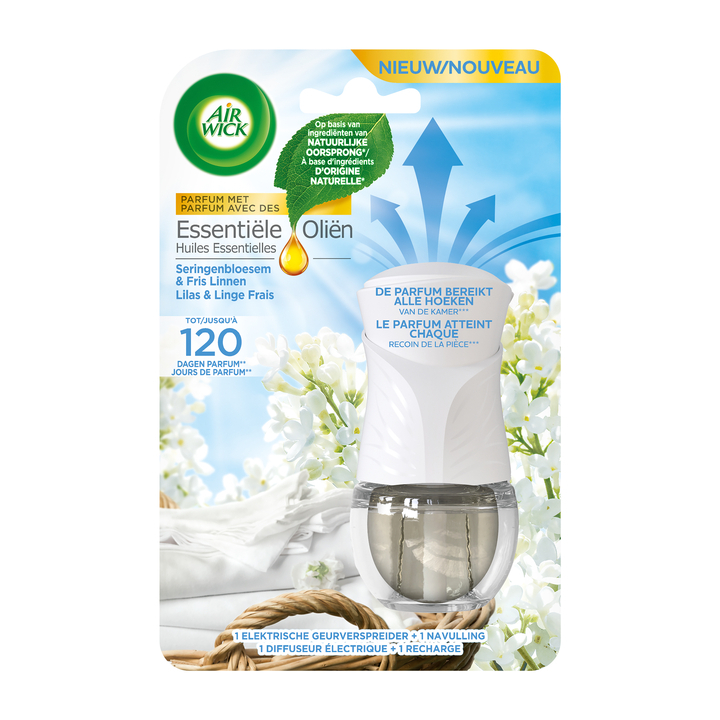 AirWick | Elektrische Luchtverfrisser Dispenser | 19ml | Starterset | 3209784 - 0