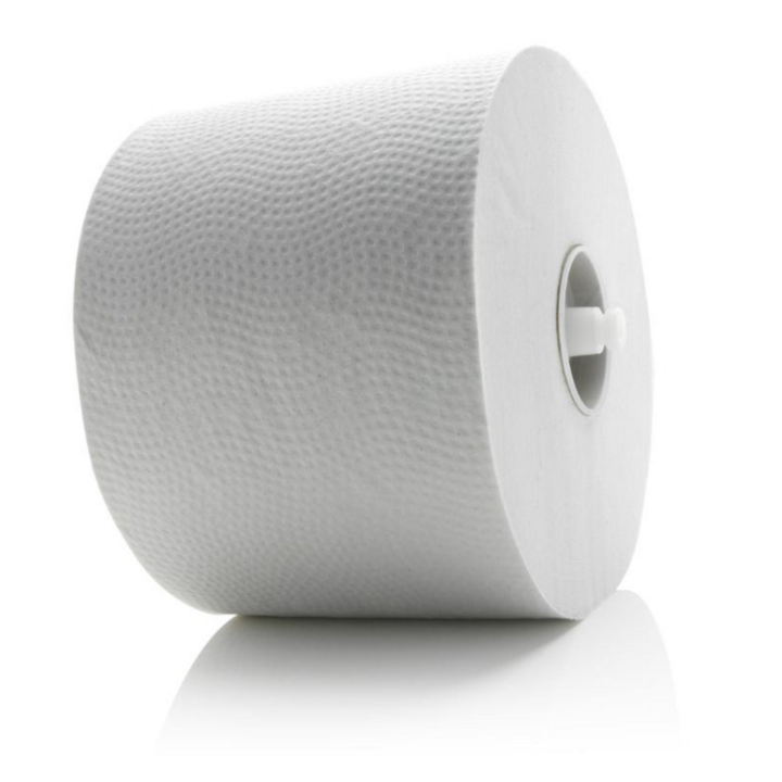 Neutraal | Systeemrol Toiletpapier | 100 Meter | 2-Laags | Wit | 313680 (36 stuks) - 0