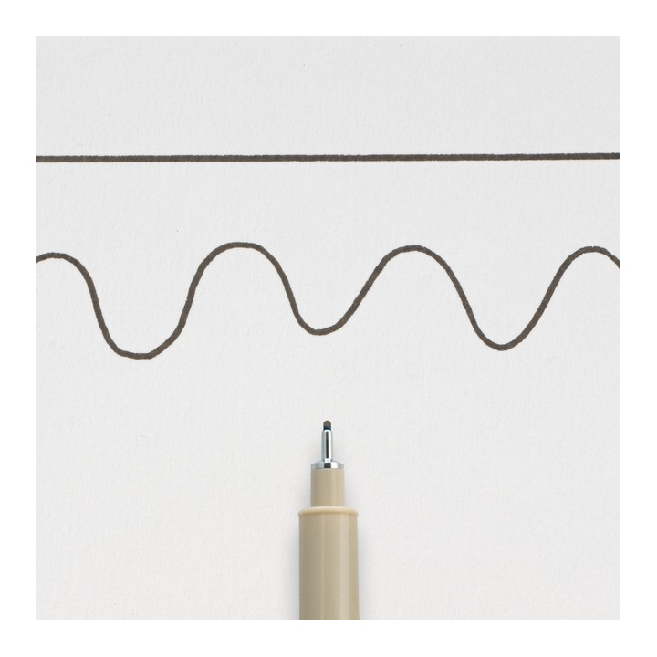 Fineliner bruynzeel pigma micron 0,5mm zwart - 2