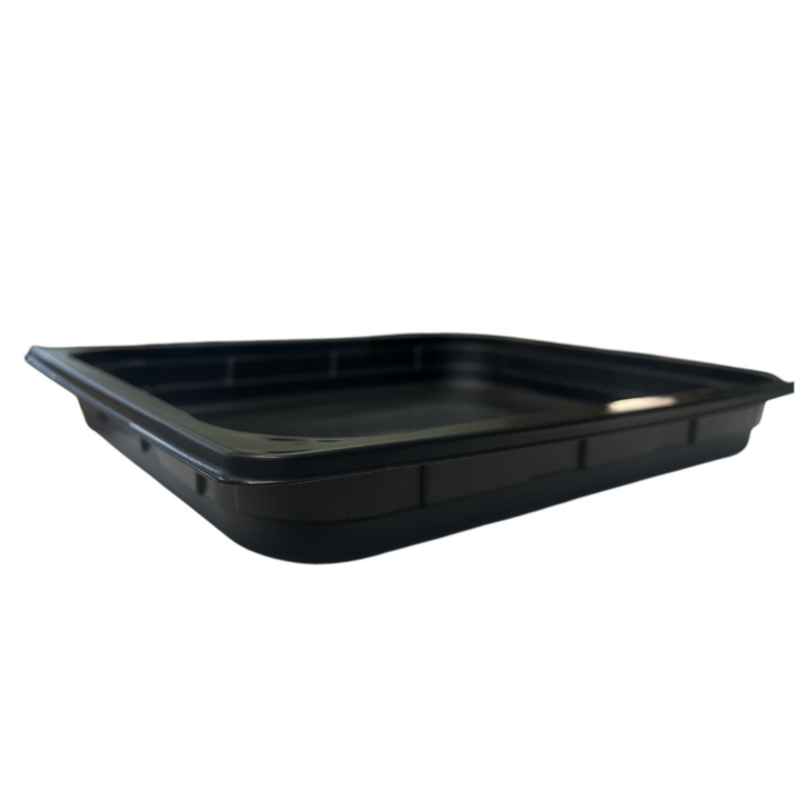 Schaal, 1/2 gastro, PP, 950my, zwart, 100mm (92 stuks) - 1