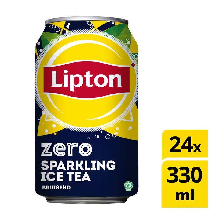 Frisdrank lipton ice tea sparkling zero blik 330ml(69563393) - 0