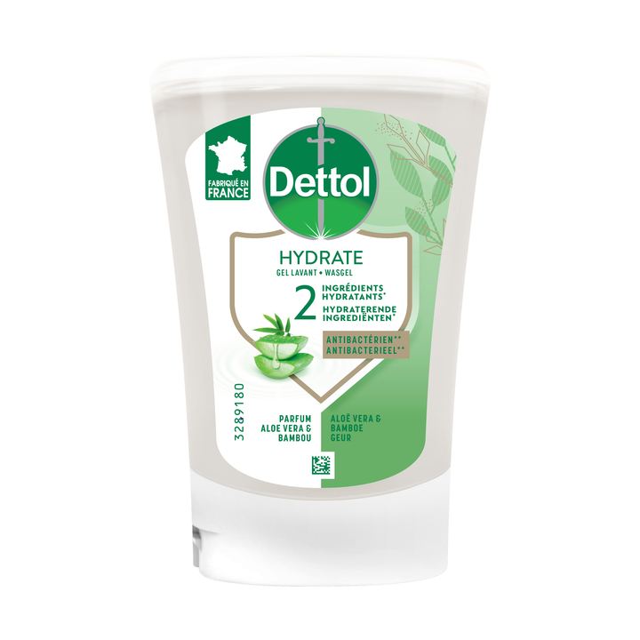 Dettol Hydrate | Handzeep | 250ml | Antibacterieel | Aloe Vera | 3289020 (1 stuk) - 0