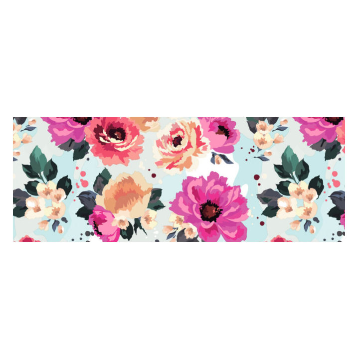 Cadeaupapier, 50cm x 200m, K602049, Summer Flowers - 0