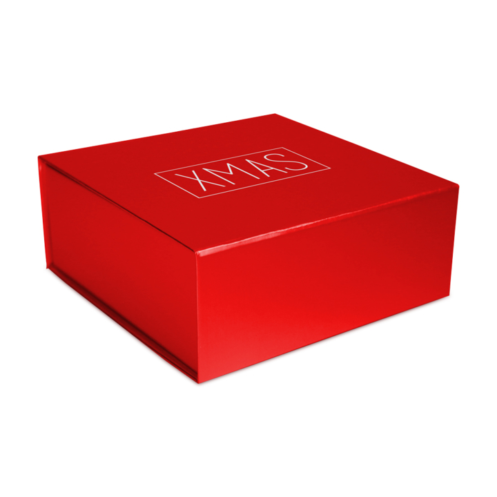 Luxe magneetdoos, Kerst, 42,5x33,9x9,7cm,  Xmas, rood (25) - 0