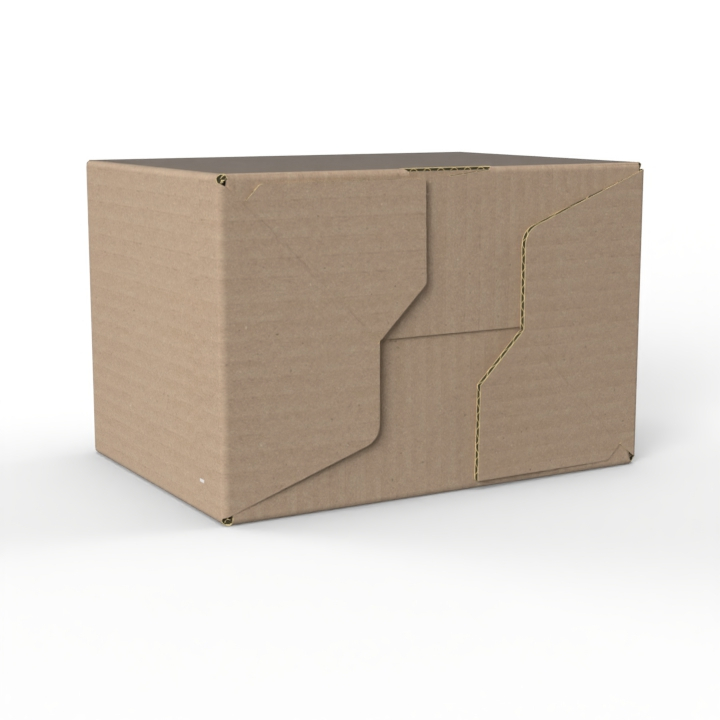 Verzenddoos | 230x155x160mm | B-golf | Fefco 701 (900 stuks)  - 1