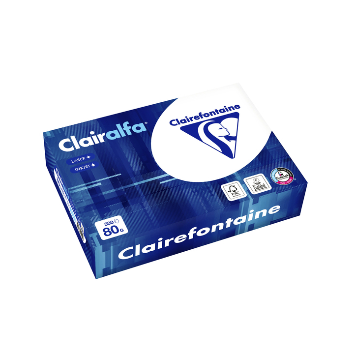 Kopieerpapier clairefontaine clairalfa a5 80gr wt(1910c) - 0