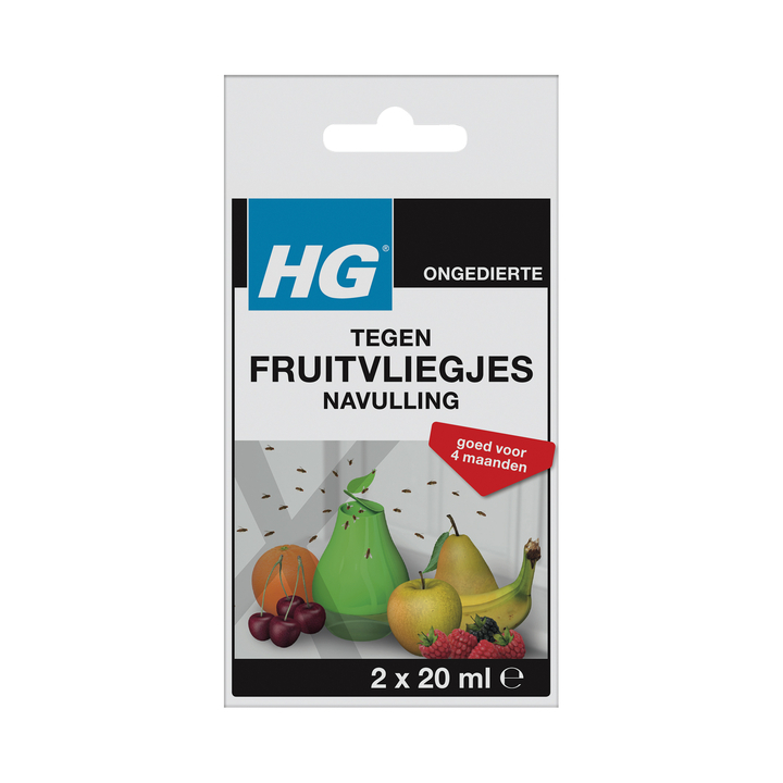 Fruitvliegjesval hg hgx navulling 2x20ml(512004100) - 0