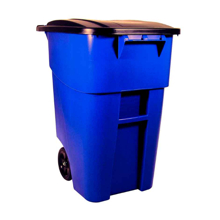 Rubbermaid Brute, rolcontainer, 189 liter, blauw, VB 000927 - 0