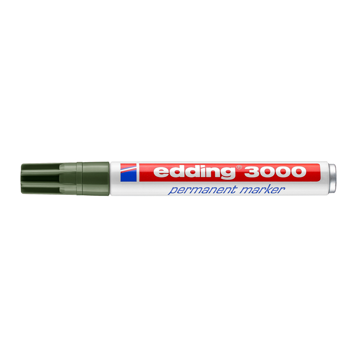 Viltstift edding 3000 rond 1.5-3mm olijfgroen(4-3000015) - 1