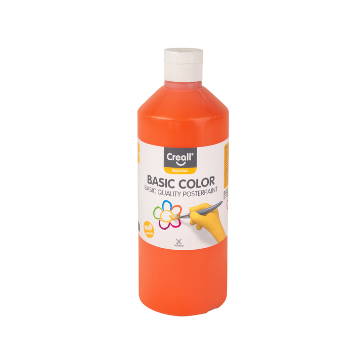 Plakkaatverf creall basic oranje 500ml(30064) - 0