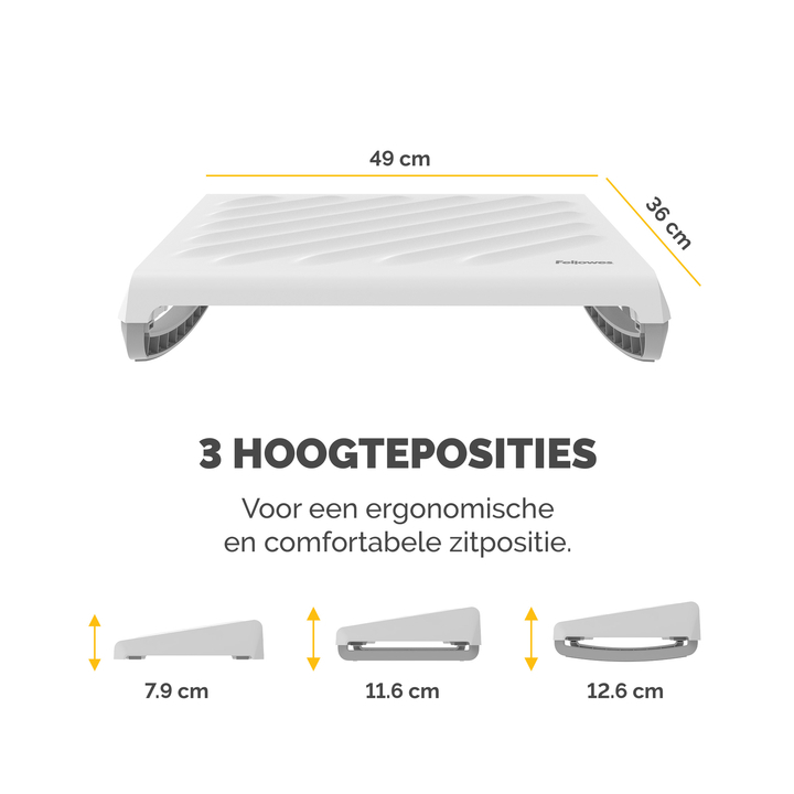 Voetensteun fellowes breyta wit(100016563) - 3