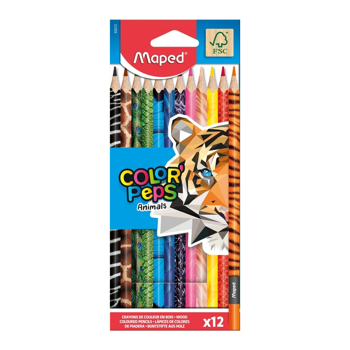Kleurpotlood maped color'peps dieren(m832212) - 0