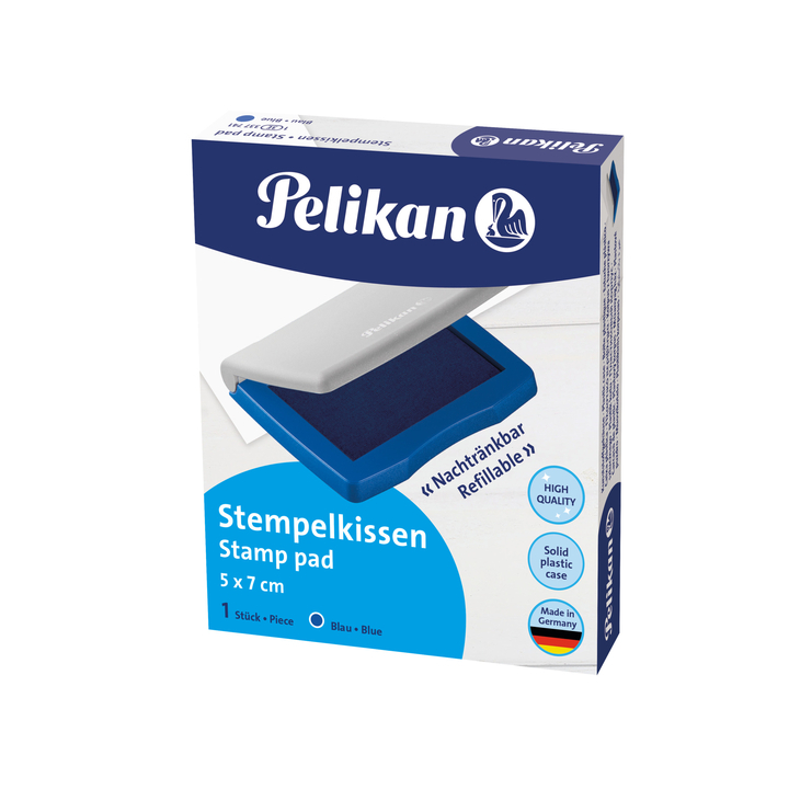 Stempelkussen pelikan 3e 50x70mm blauw - 0