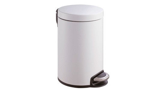 Serene pedaalemmer, 20 liter, wit, VB 921520 - Weststrate - Alles voor kantoor, alle verpakkingen