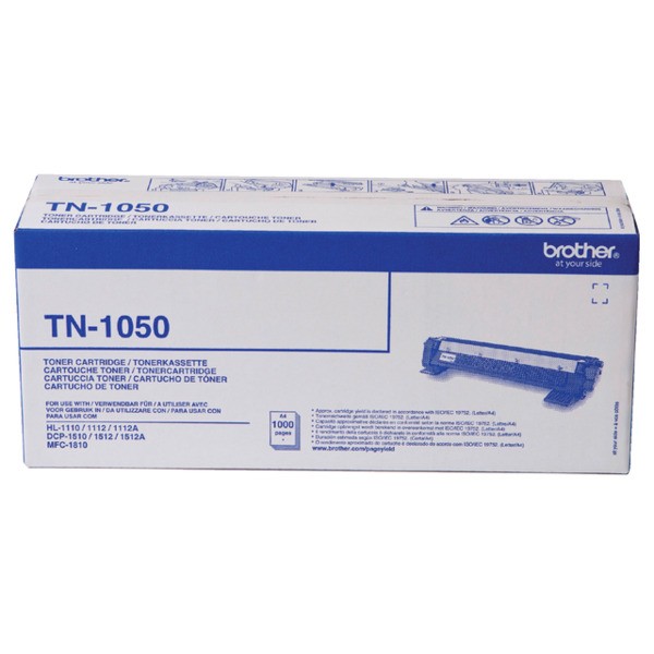 Toner brother tn-1050 zwart(tn-1050)