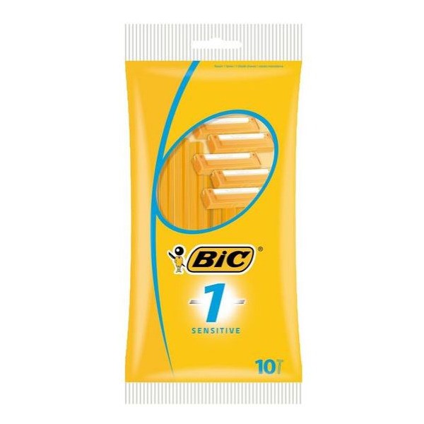 Bic Sensitive 1, wegwerpscheermes (10 stuks)