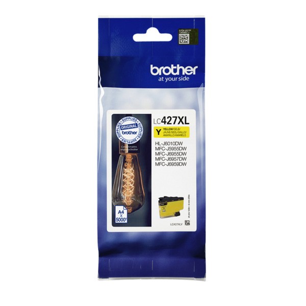 Inkcartridge brother lc-427xly geel(lc427xly)
