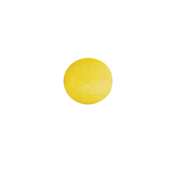 Vloermarkeringssticker in puntvorm, geel (pak á 10 stuks)