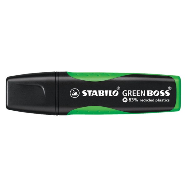 Markeerstift stabilo green boss 6070/33 groen(6070/33)