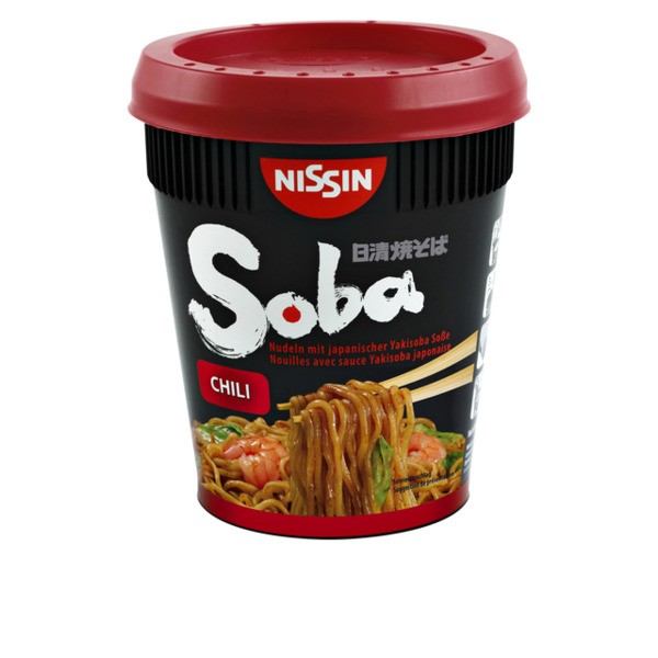 Noodles nissin soba chili cup(238005100)
