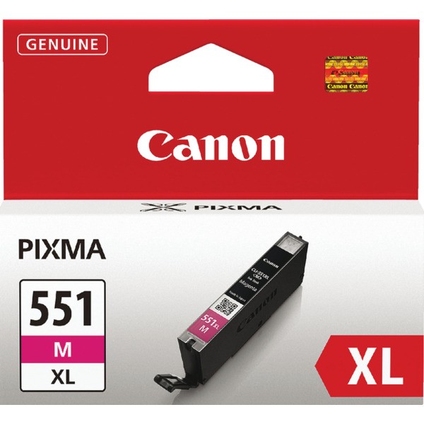 Inkcartridge canon cli-551 xl rood(6445b001)