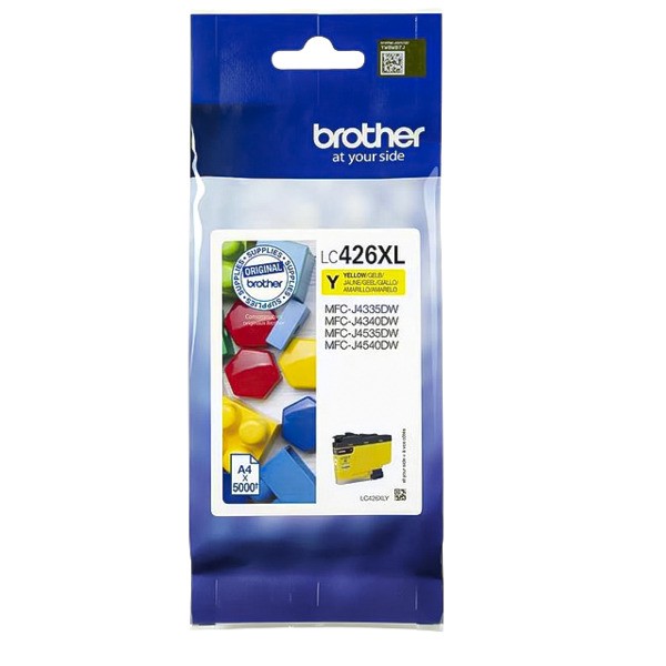 Inkcartridge brother lc-426xl geel(lc426xly)