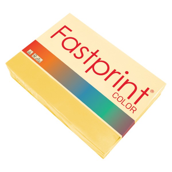 Kopieerpapier fastprint color a3 120gr diepgeel