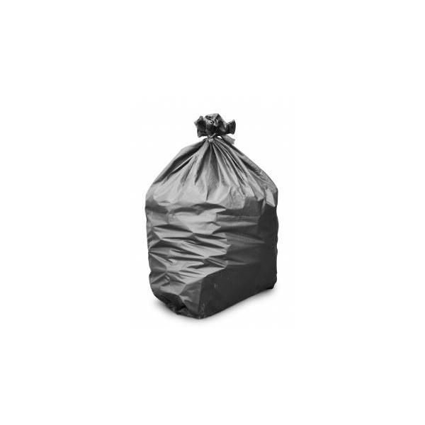 Vuilniszak, LDPE, 60x80cm, 60 liter, T50, grijs (20x20 stuks)