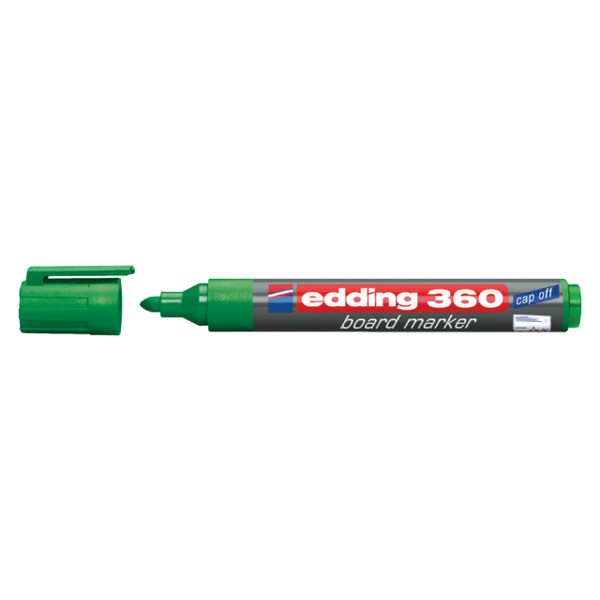 Viltstift edding 360 whiteboard rond 3mm groen