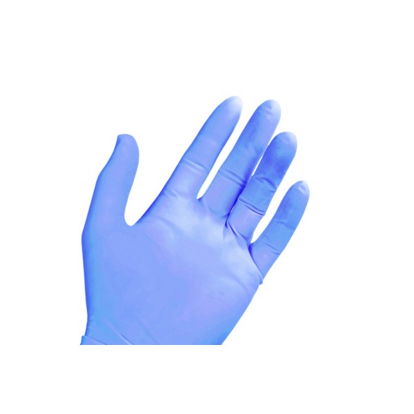Handschoen Soft-Nitrile, maat M, blauw, ongepoederd (200st)