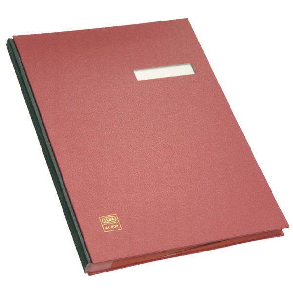 Vloeiboek elba 41403 a4 rood