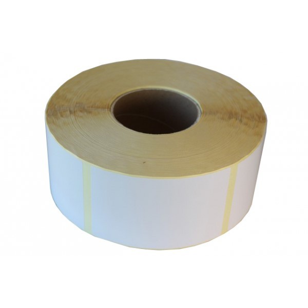 Etiket, thermo top papier, 60x74,5mm, permanent (1250 stuks)