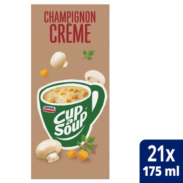 Cup-a-Soup, soep, 175ml, champignon (21 zakjes)