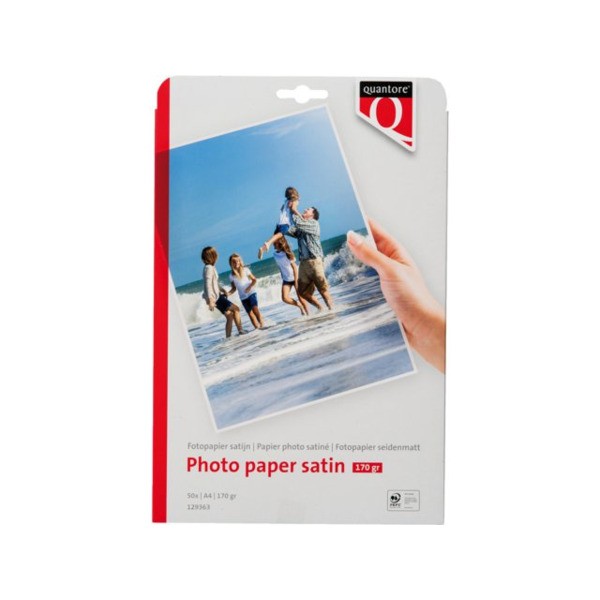 Fotopapier quantore a4 170gr mat satijn(129363)