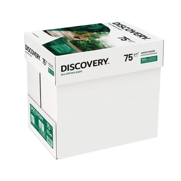 Discovery, A4, 75 grams, kopieerpapier, fastpack, wit (2500)