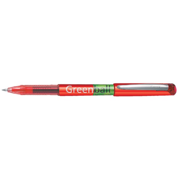 Rollerpen pilot greenball begreen 0.5mm rood
