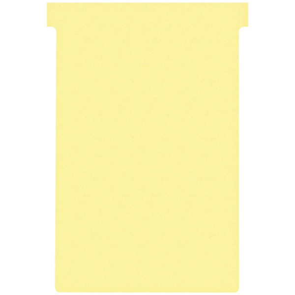 Planbord t-kaart valrex nr 4 geel 112mm