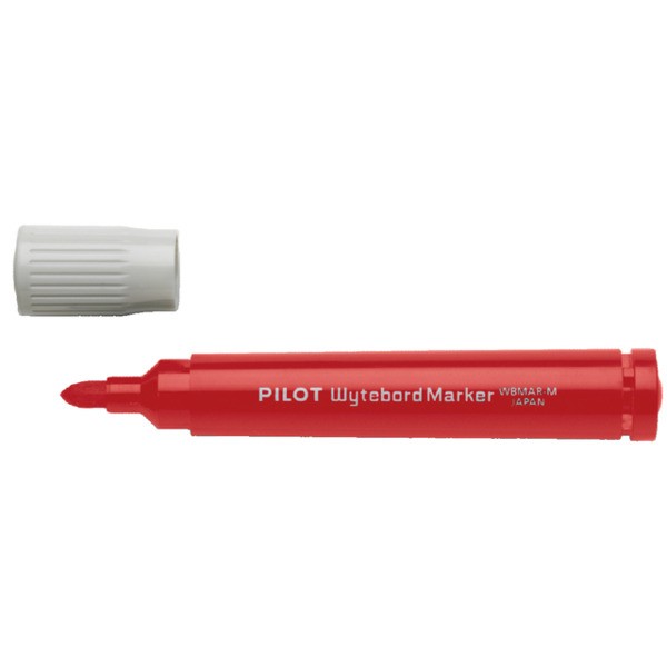 Viltstift pilot wbma-m whiteboard rond 1.8mm rood