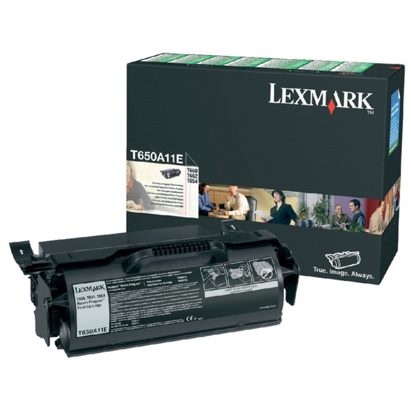 Tonercartridge lexmark t65x 7k prebate(lex650a11e)