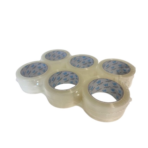 Weststrate Top Tape, PP/Acryl, 50mm x 66m, transparant