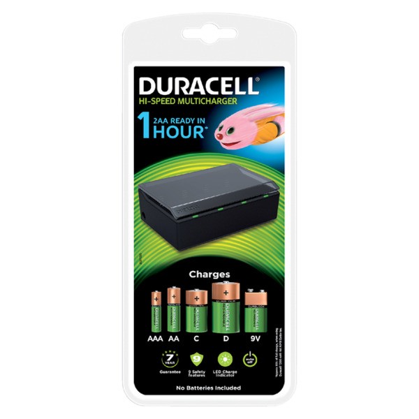 Batterij oplader duracell cef 22(5000394088313)